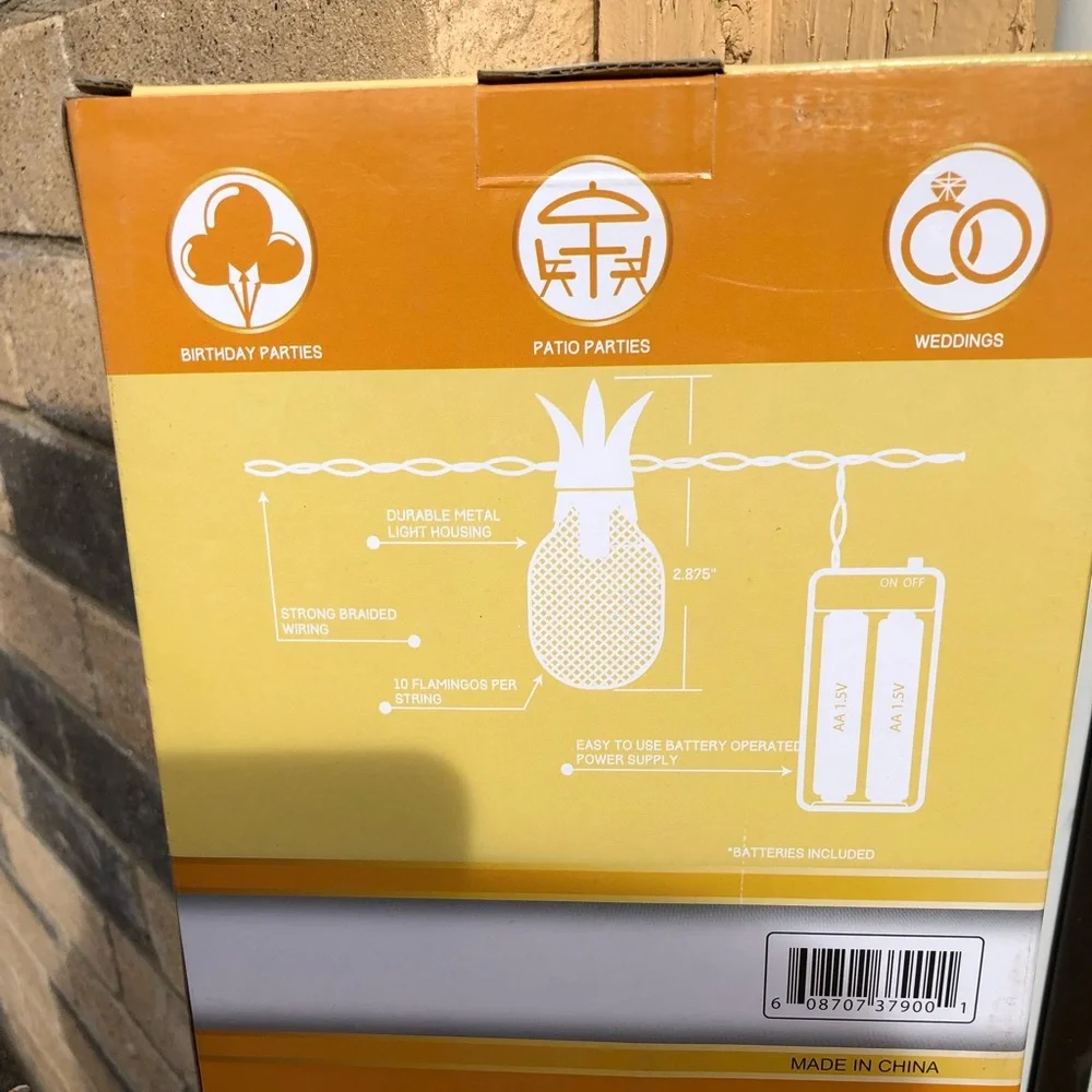 NIB Pineapple ambient lights